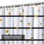 Rideau de douche Polka Dot Lines-1942177343