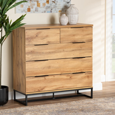 Commode 5 tiroirs Aldora