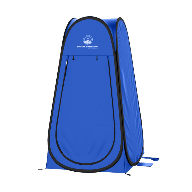 Wakeman Outdoors Pop Up Pod - Privacy Shower Tent, Dressing Room, or Portable Toilet Stall with Carry Bag for Camping, Beach, or Tailgate