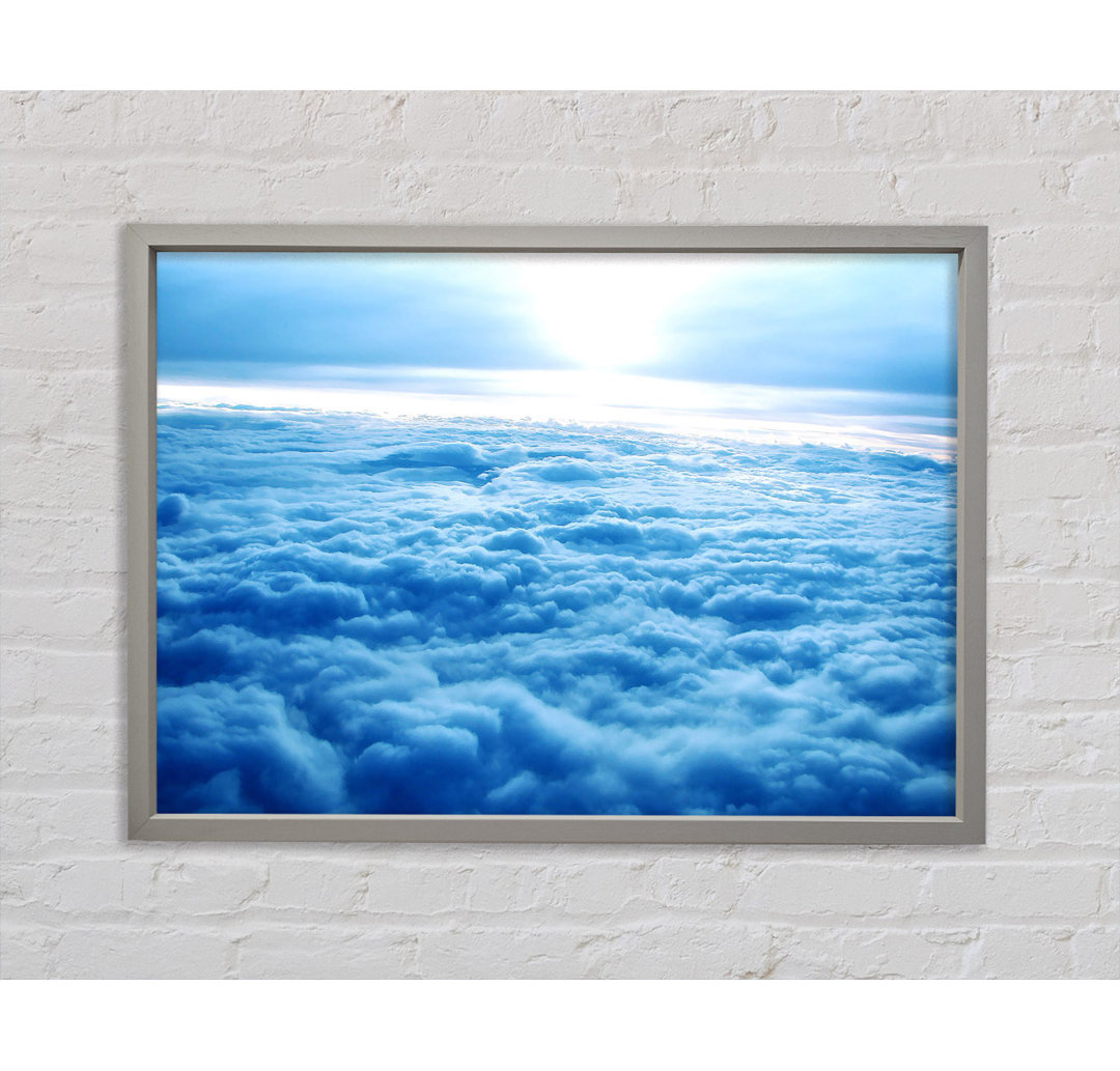 Above The Clouds - Einzelne Bilderrahmen Kunstdrucke auf Leinwand