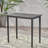 Dark Gray Bar Table, Minimalist For Outdoor Deck, 41 , 41" Height, Assembly Required