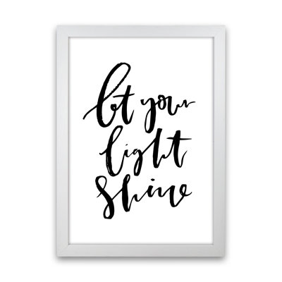 Let Your Light Shine - Print