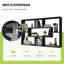 48cm H × 76cm W × 9cm D Wall-Mounted Storage Shelf – MDF/Chipboard Material, Space-Saving Hanging Bookcase-1439643178