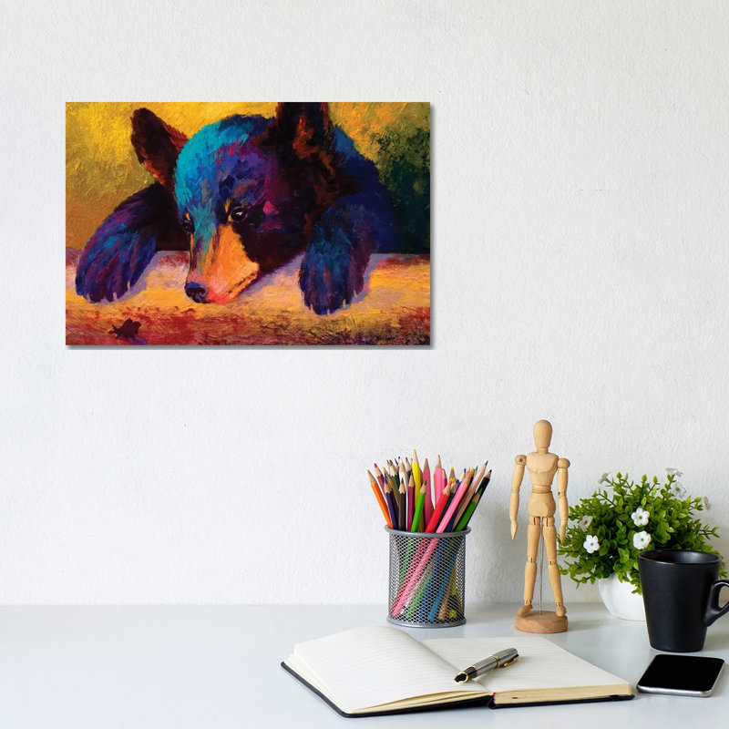 Chasing Bugs by Marion Rose - Painting on Canvas, 101.6 cm H x 66.04 cm W x 3.175 cm D, Wrapped Canvas