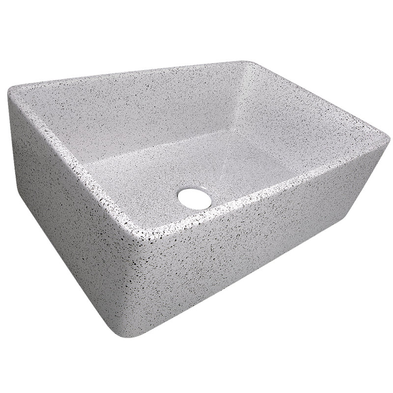 Vineyard 29.75'' L Single Basin Kitchen Sink, Pietra Sarda
