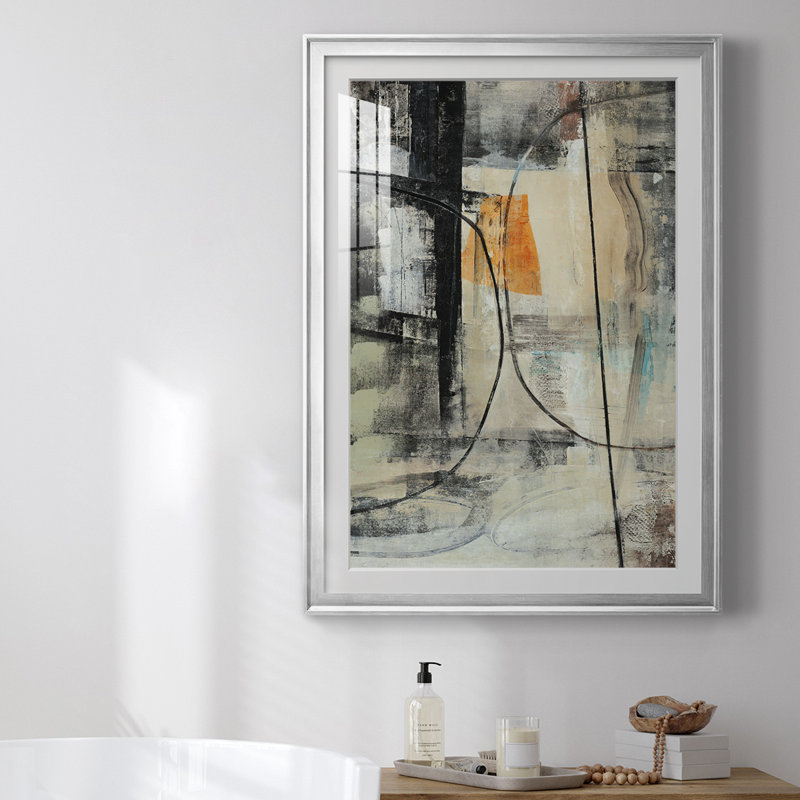 34_Persistance II, reproduction encadrée de qualité supérieure - prête à être accrochée, L 30,5 po x H 42,5 po