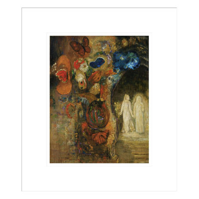 Apparition by Odilon Redon -Framed Giclee Print