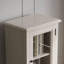 Armoire de présentation et de rangement blanche de style américain