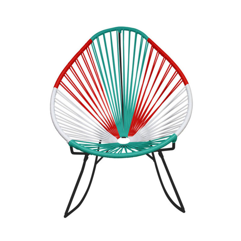 Chaise berçante Innit Designs Acapulco, Mexique, Noir