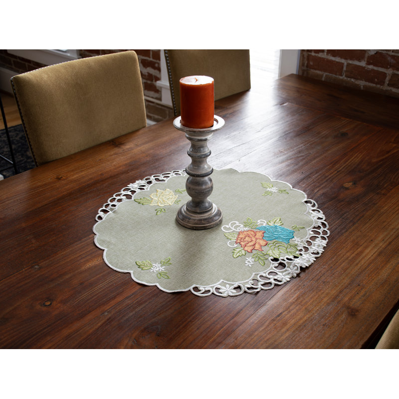 Napperon Dorsha Southwest Rose (chemin de 15 po), 23 po x 23 po