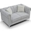 Causeuse Sammy G00340A-L, GRIS