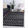 Tapis noir Selim