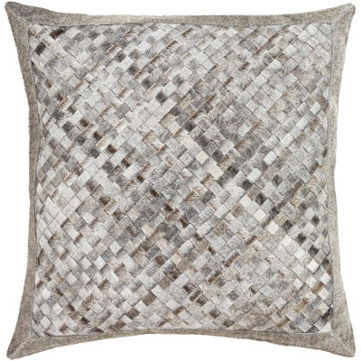 Cesta Leather Throw Pillow
