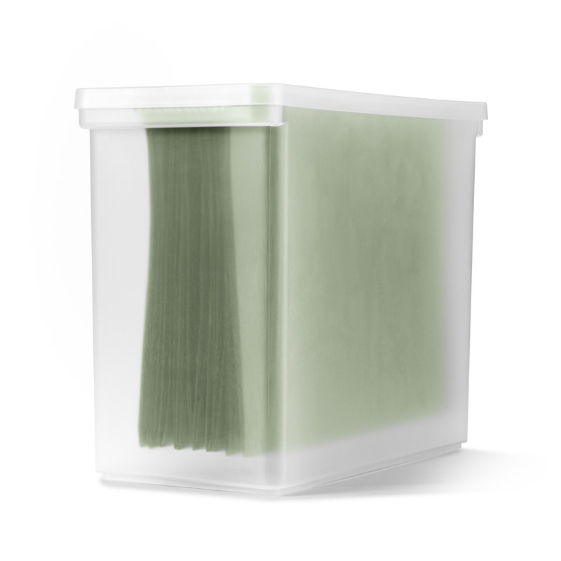 Sorbus Stationery File Box - Binder & Notebook Bin With Lid