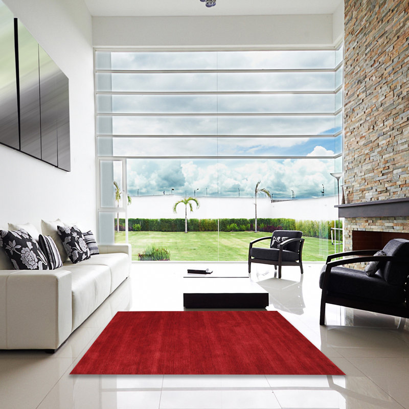 Tapis rouge contemporain, Carré 4 pi