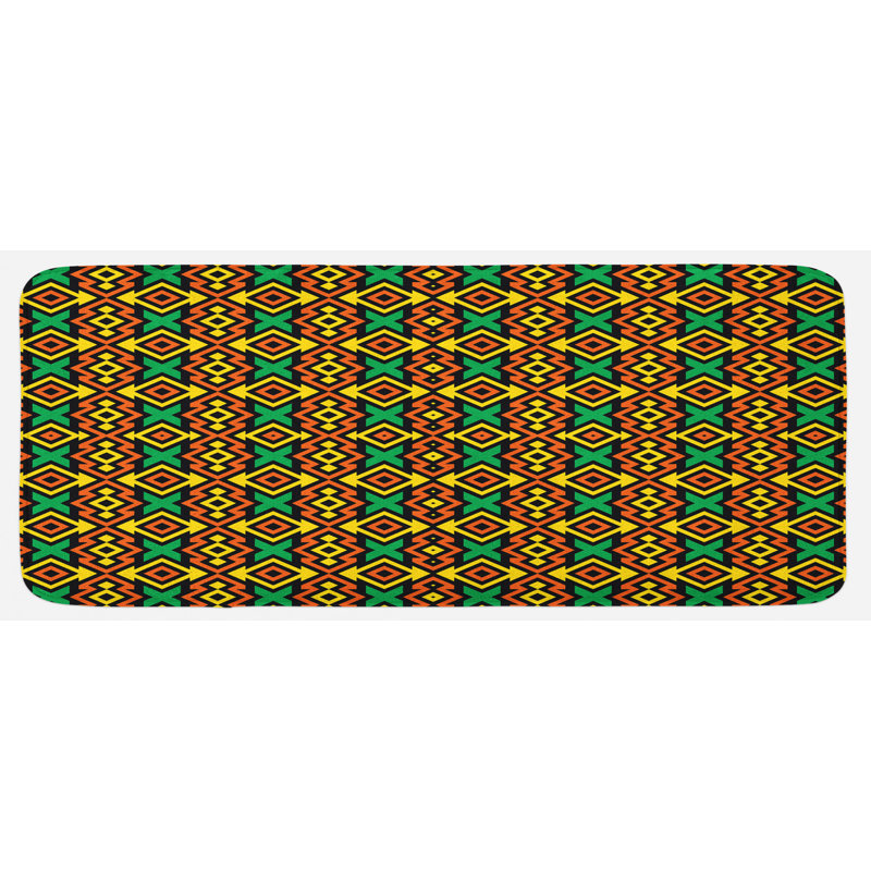 Tapis de cuisine Kente