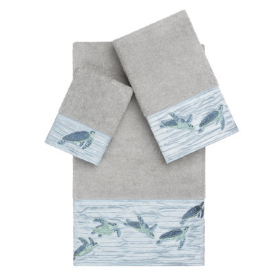 Mia 3 Piece Turkish Cotton Towel Set