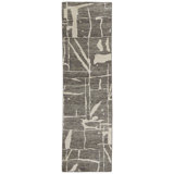 Sutton Transitional Abstract, Taupe/Ivory Area Rug