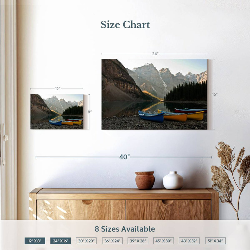 Canots Mehar Moraine, H 16 po x l 24 po