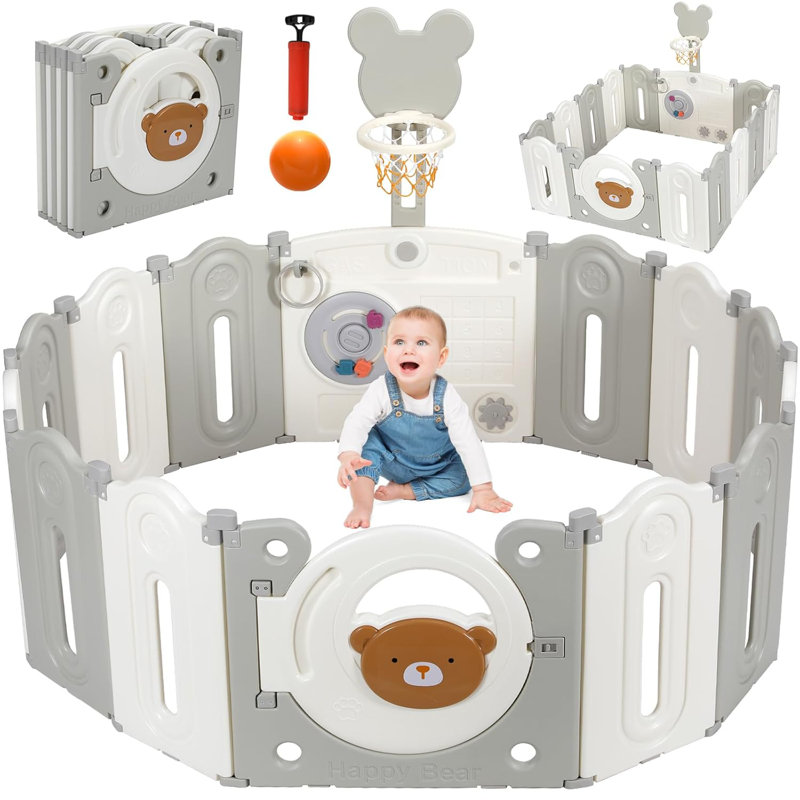 Veradzin Portable Cat Playpen
