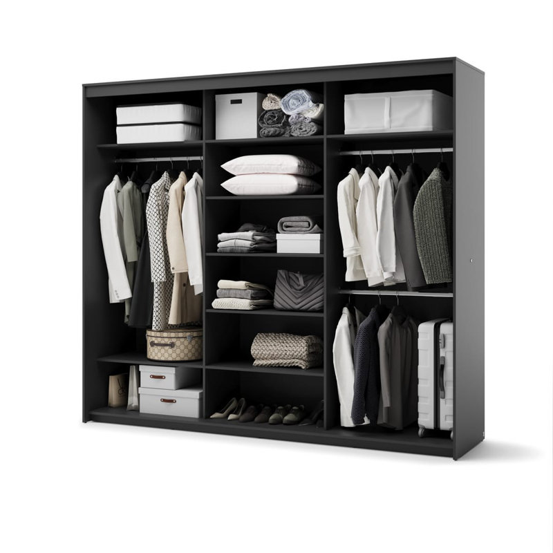 Trend 3 Door Manufactured Wood Wardrobe