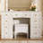 Luxurious Makeup Vanity With 10 Hollywood Bulbs