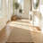 Custom Size Indoor Outdoor Runner Rug (26' x 10' Runner) - Alto Heritage Natural Beige  Pet Friendly Flatweave-1453687505