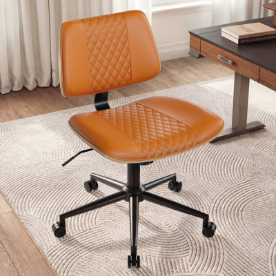 Chaise de bureau ergonomique en similicuir