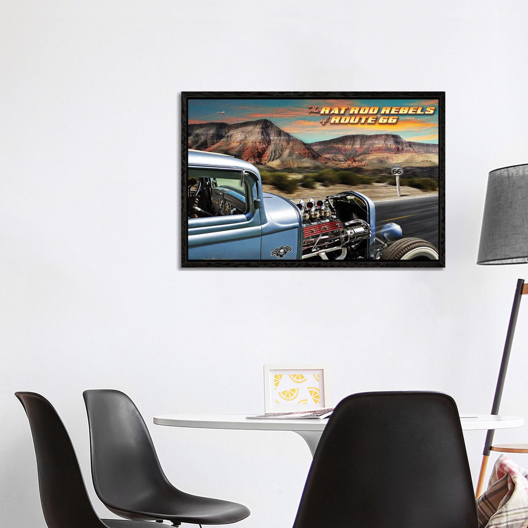 Rat Rod Rebels von Larry Grossman - Gallery-Wrapped Canvas Giclée on Canvas