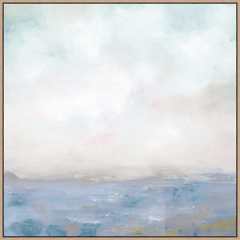 Seascape 2 - reproduction de cadre flottant sur toile