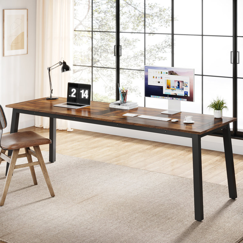 Metal Base Writing Desk
