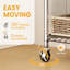 115cm Rolling Clothing Rack