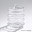 Wave Canister-Clear Seeded-Lg-696705118