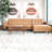 2 - Piece Leather Sectional-1885930884