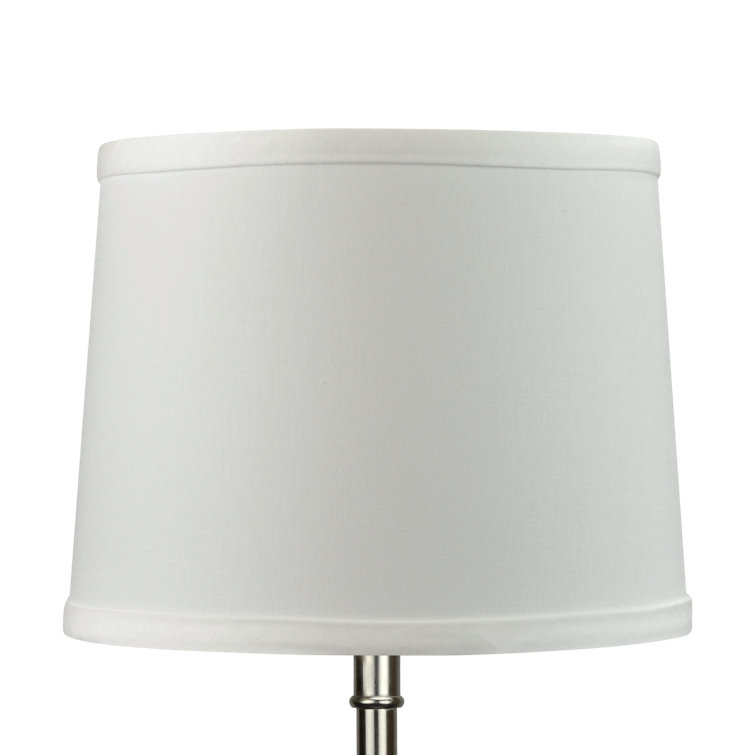 7" H X 9" W Empire Lamp Shade - (Spider Attachment) In Linen