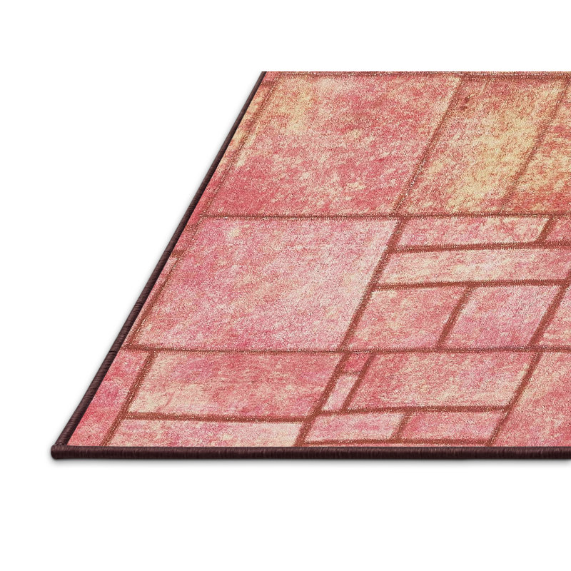 Abstract Indoor Rug, Rectangle 6' x 9'