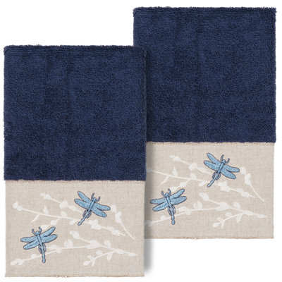 Braelyn 2 Hand Towel Set Turkish Cotton Hand Towel