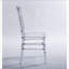 Ensemble de 4 chaises d'appoint en plastique, siège polyvalent pour adultes, durable pour les événements de mariage dans la salle à manger