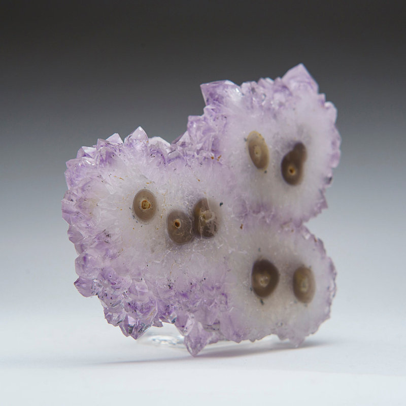 Amethyst Stalactite Slice From Uruguay (259.8 Grams)