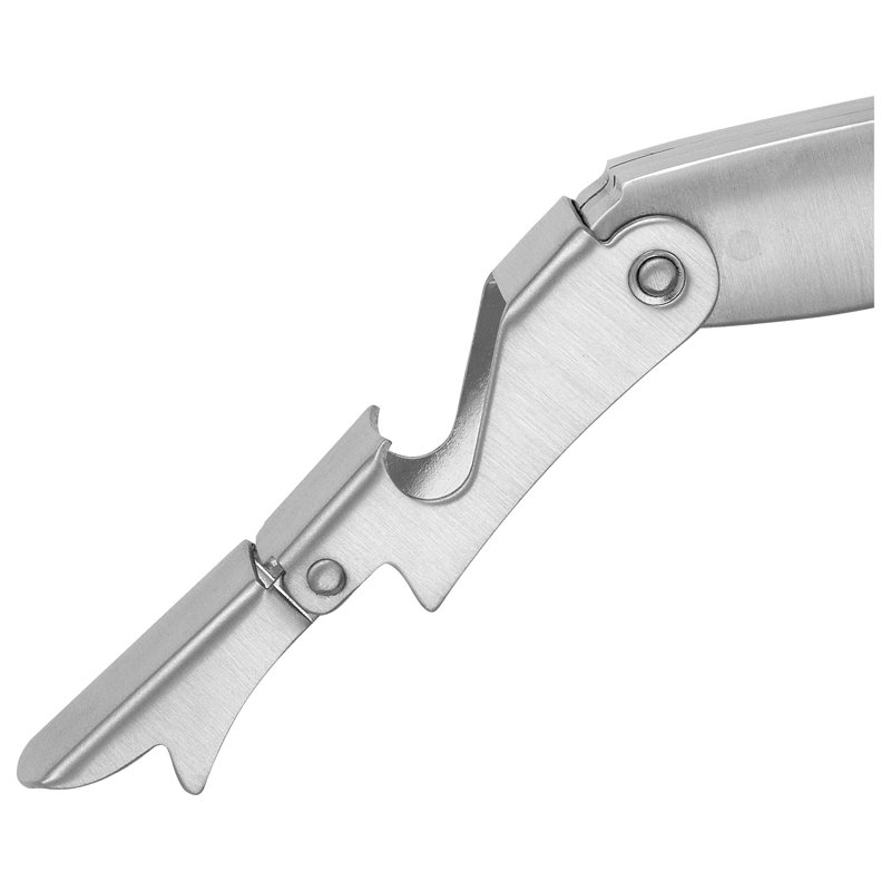 Classic Stainless Steel and Micarta Waiter's Corkscrew with Storage Case
