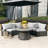 4 - Person Round Outdoor Dining Set With Cushions