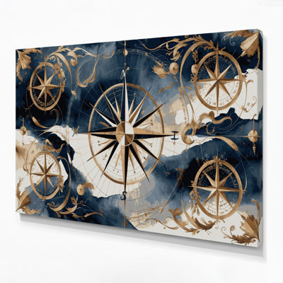 Art nautique sur toile gris