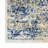Burnie Oriental Blue/Ivory Area Rug-47640373