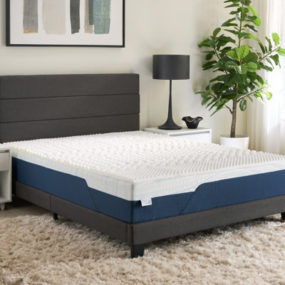 Surmatelas à 7 zones 1,25 po Comfort Tech, simple