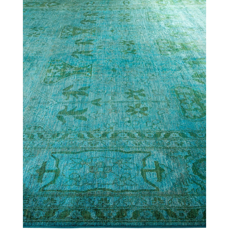 Yubia One-of-a-Kind 12' 4" X 17' 9" Hand Knotted Area Rug