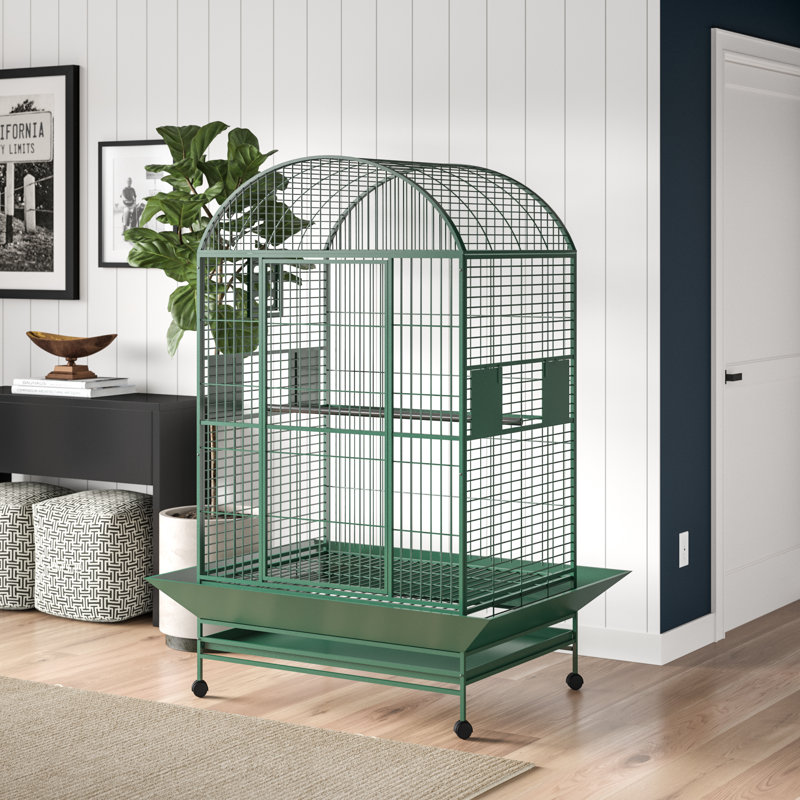 Grande cage dôme supérieure verte par A&E, vert