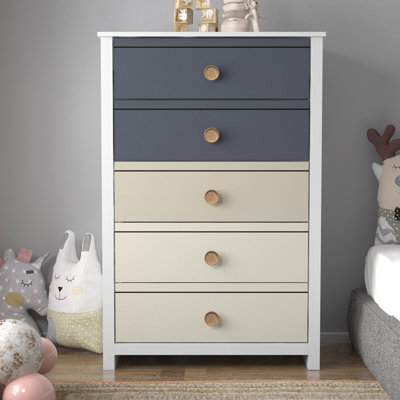 Bustillo 30.7'' Wide 5 -Drawer Chest