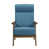 Polyester bleu est en rupture de stock