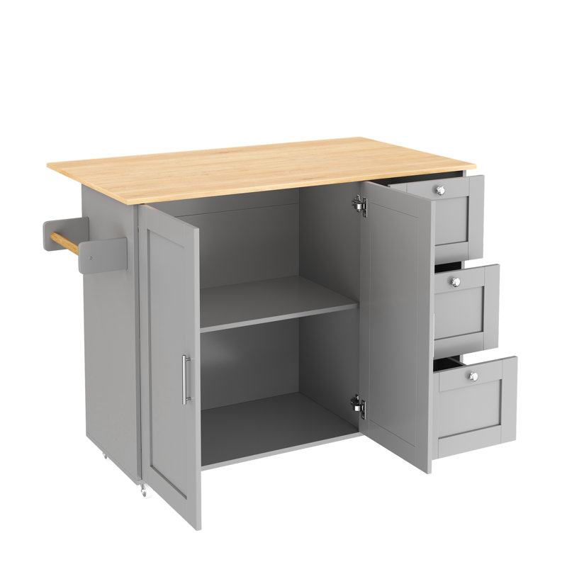 Wood Kitchen Island