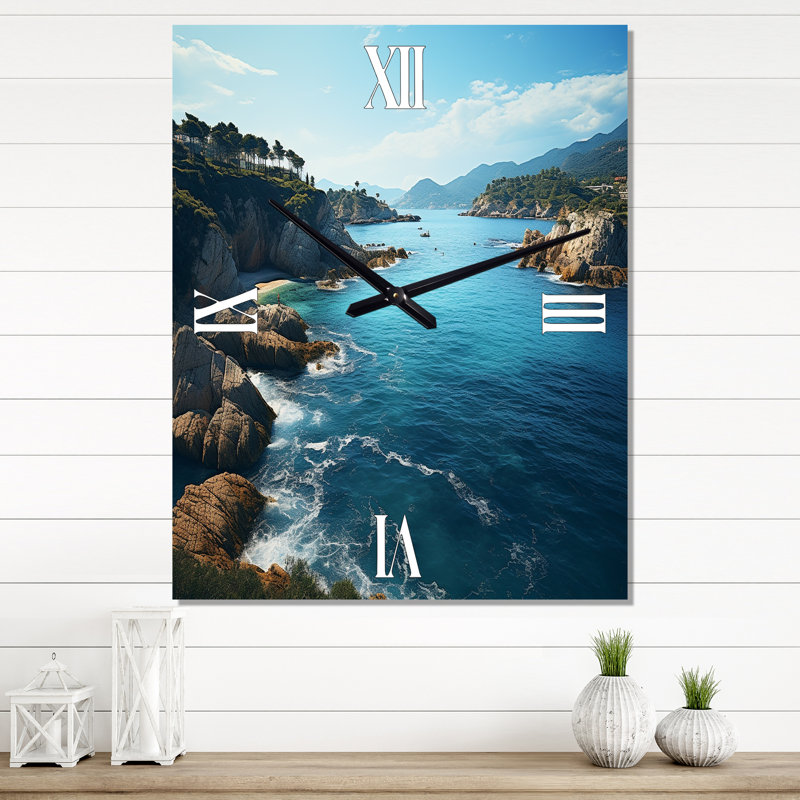 Selester - Landscapes Wall Clock Oversized, Extra Small